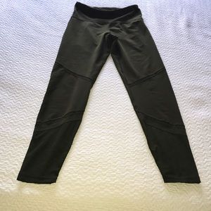 Army green design with sheer cut outs